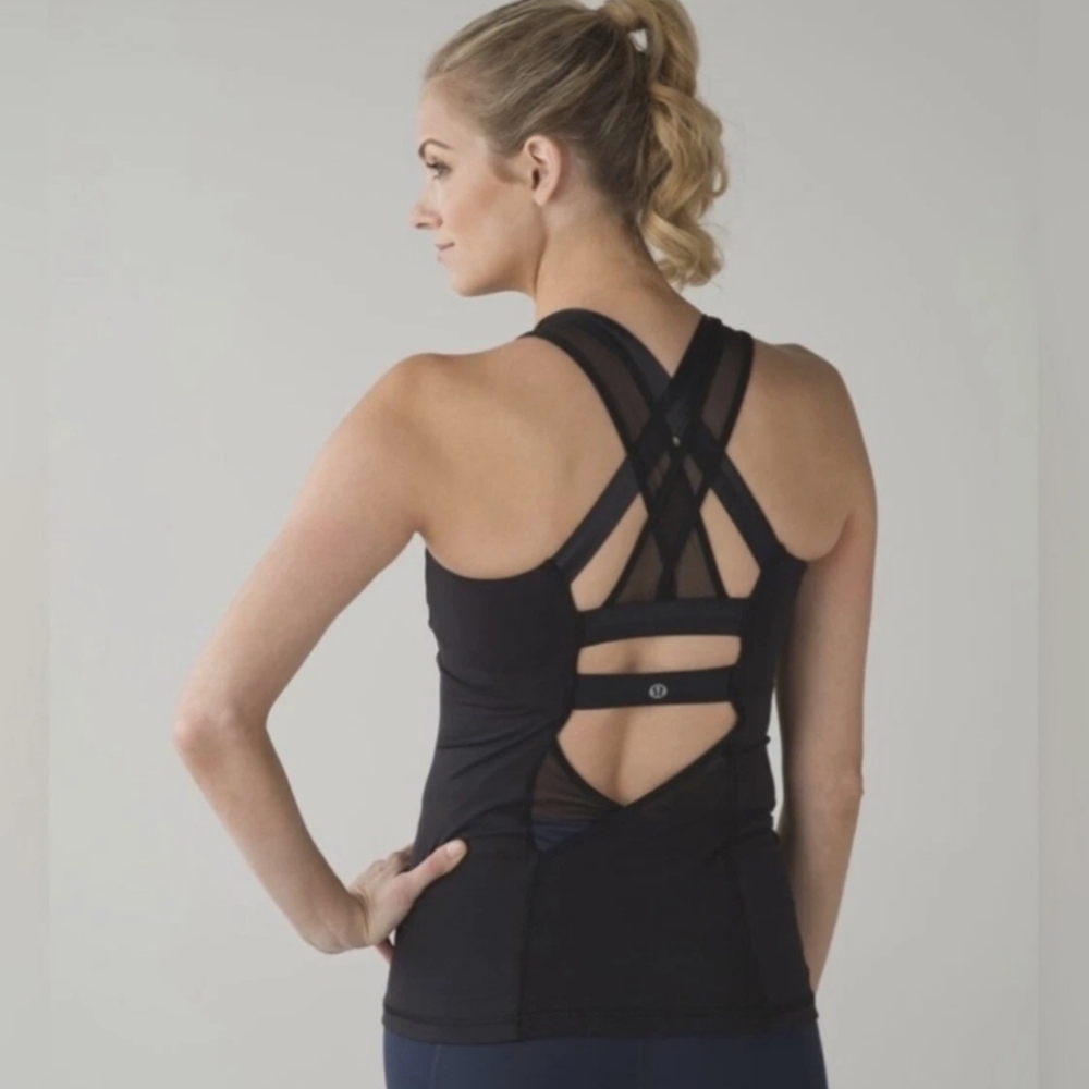 LULULEMON Ready, Set, Sweat Tank Size 4